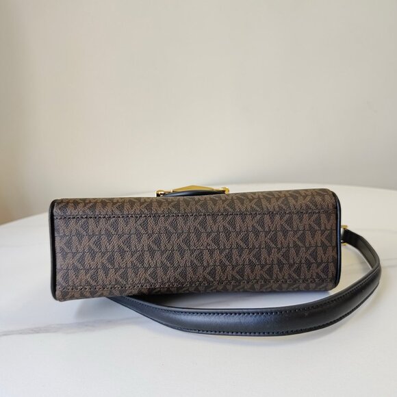 Navy Blue Michael Kors Fleur Ladies Crossbody Underarm Bag - Picture 5 of 10